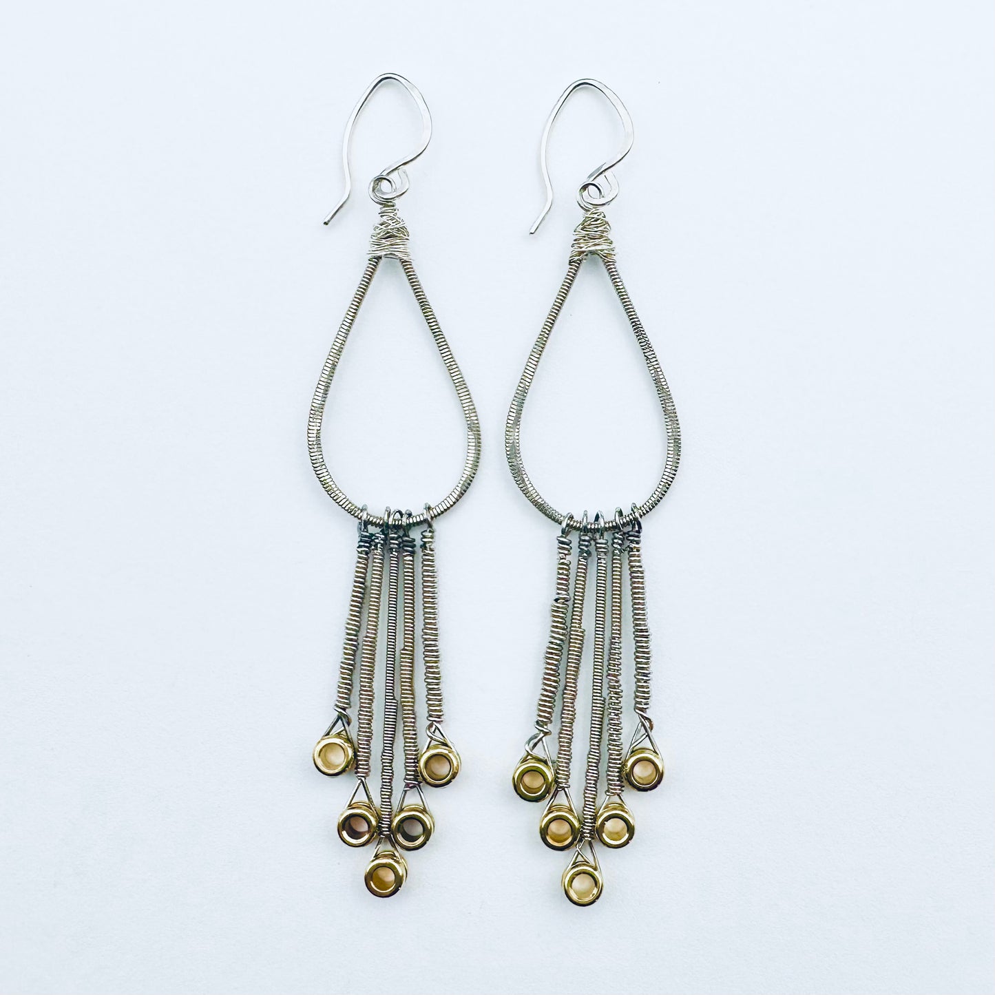Drop with String Ends Earrings