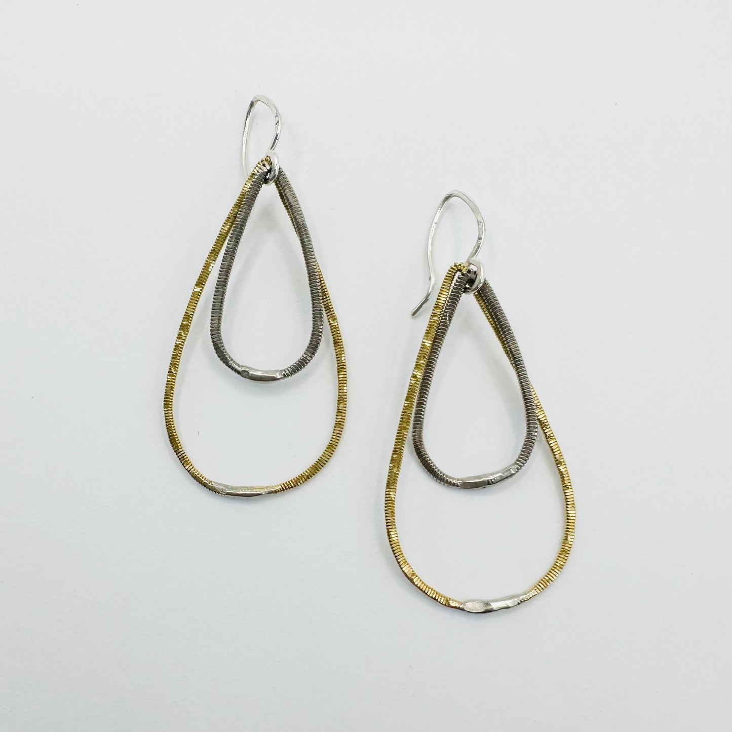 Double Teardrop Earrings