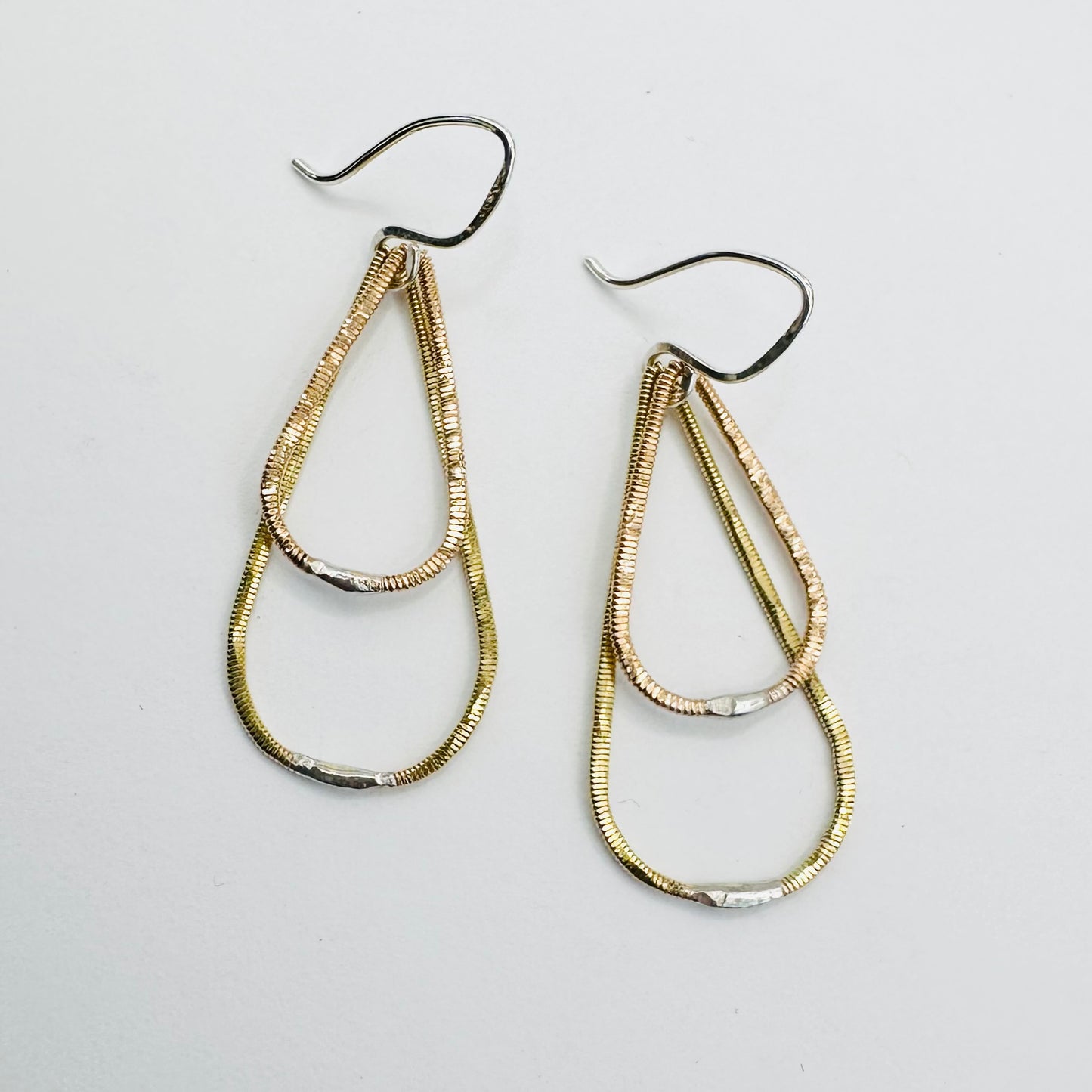 Double Teardrop Earrings