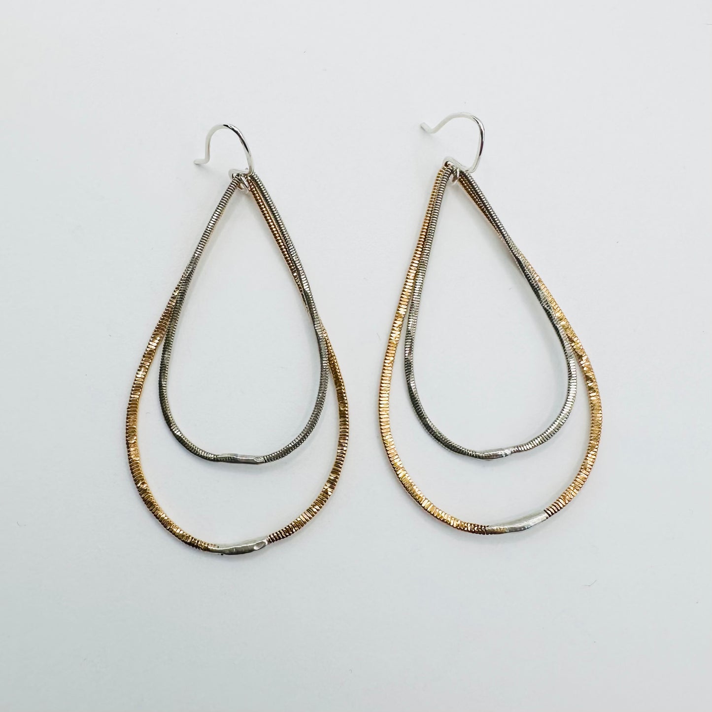 Double Teardrop Earrings