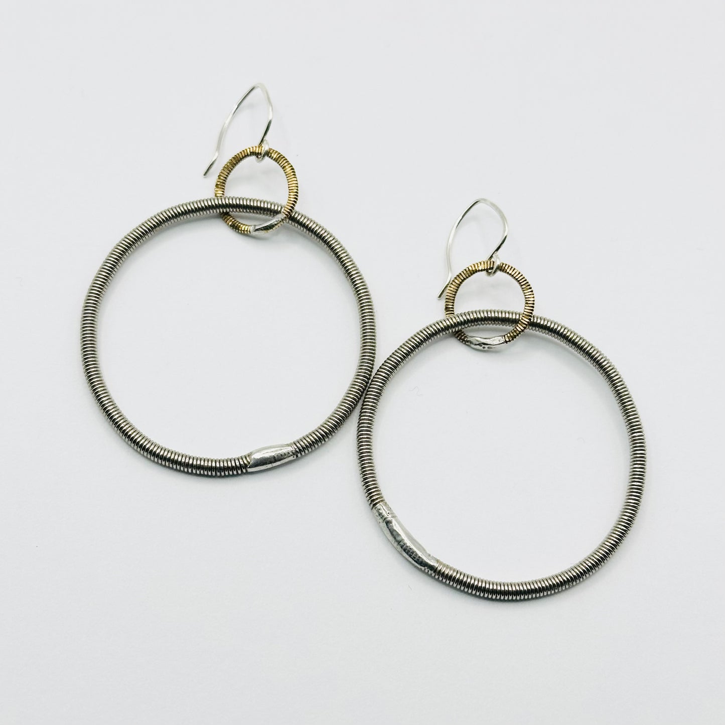 Bass Hoop Earrings