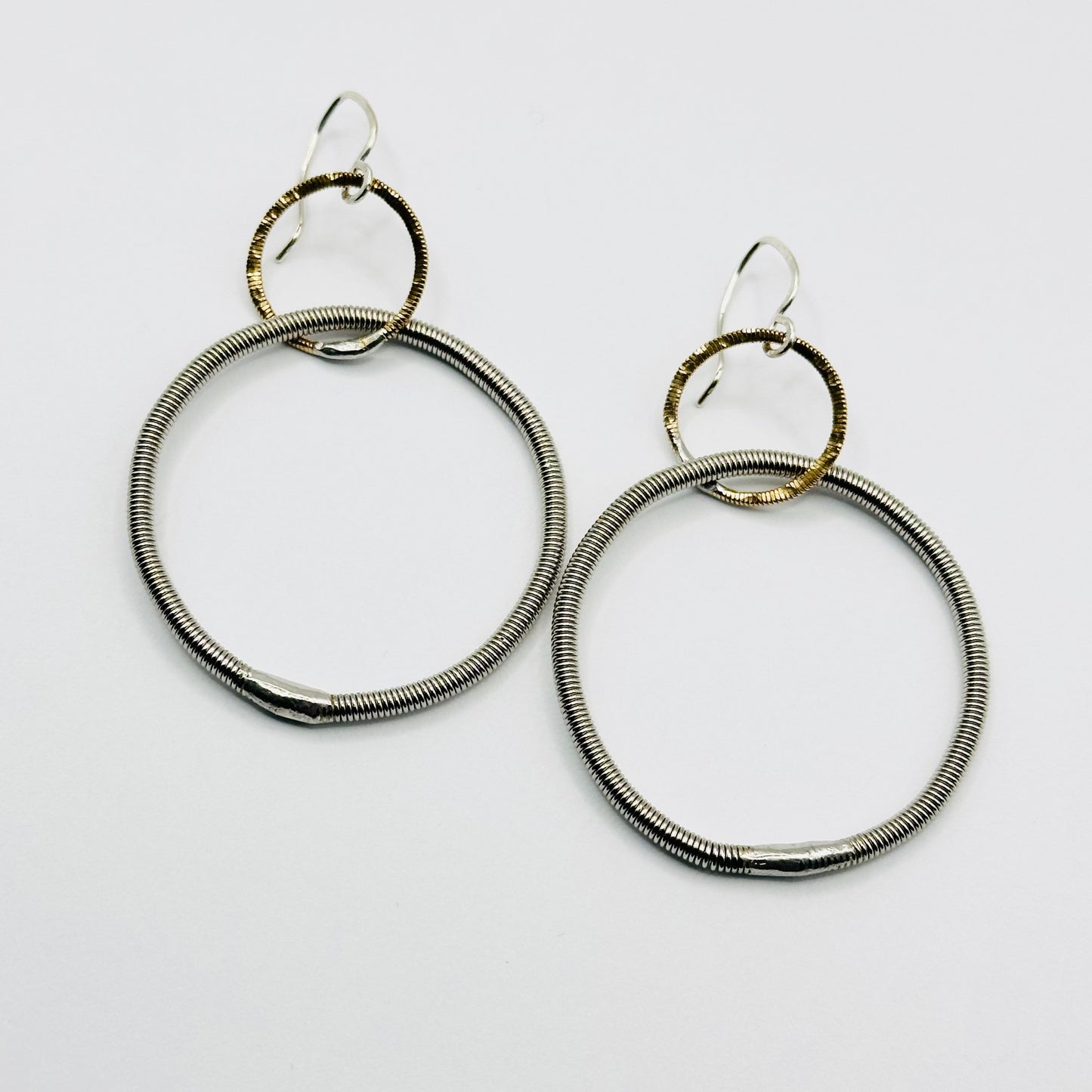 Bass Hoop Earrings