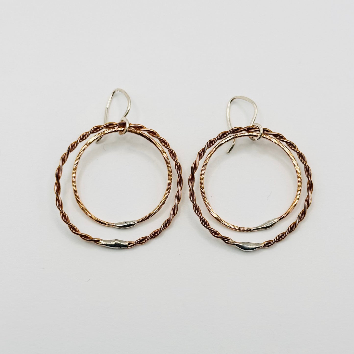 Double Circle Earrings