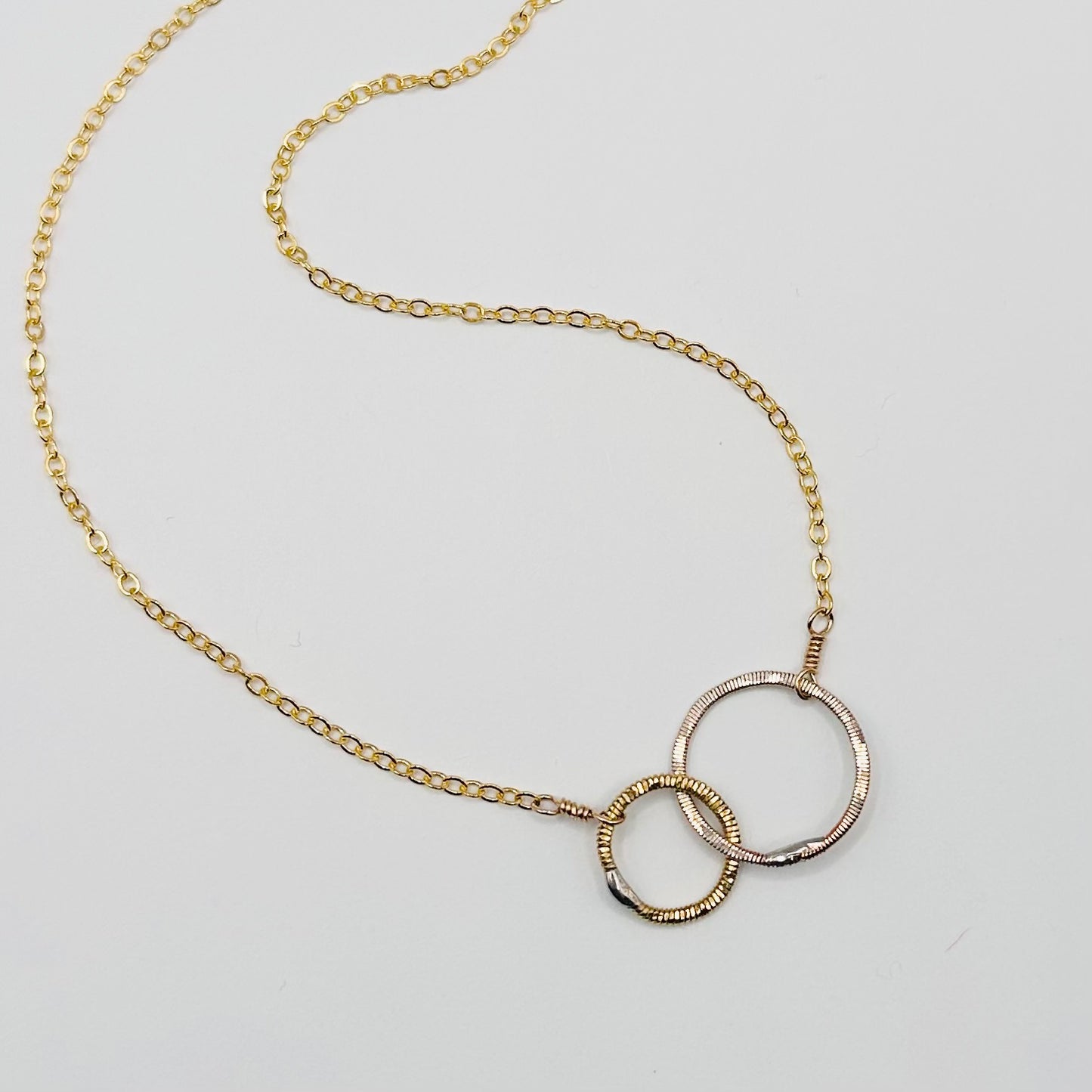 Two Circle Necklace