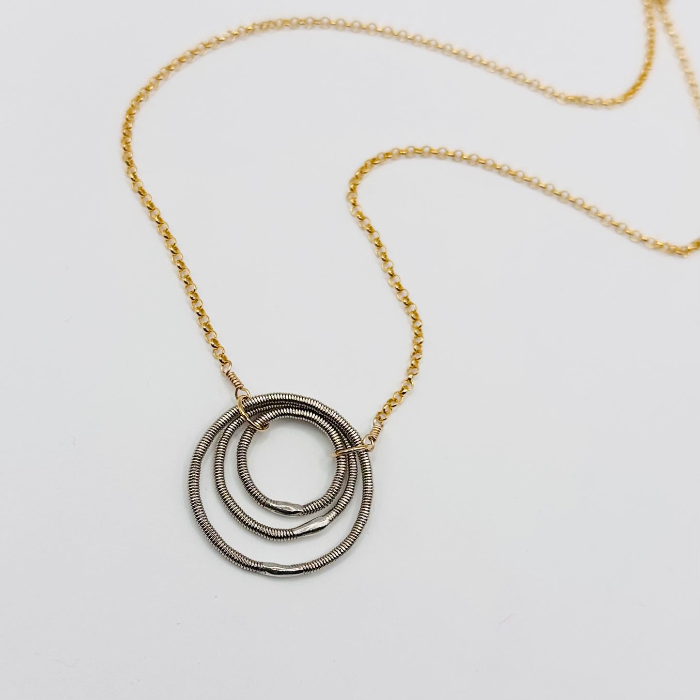 Triple Circle Necklace