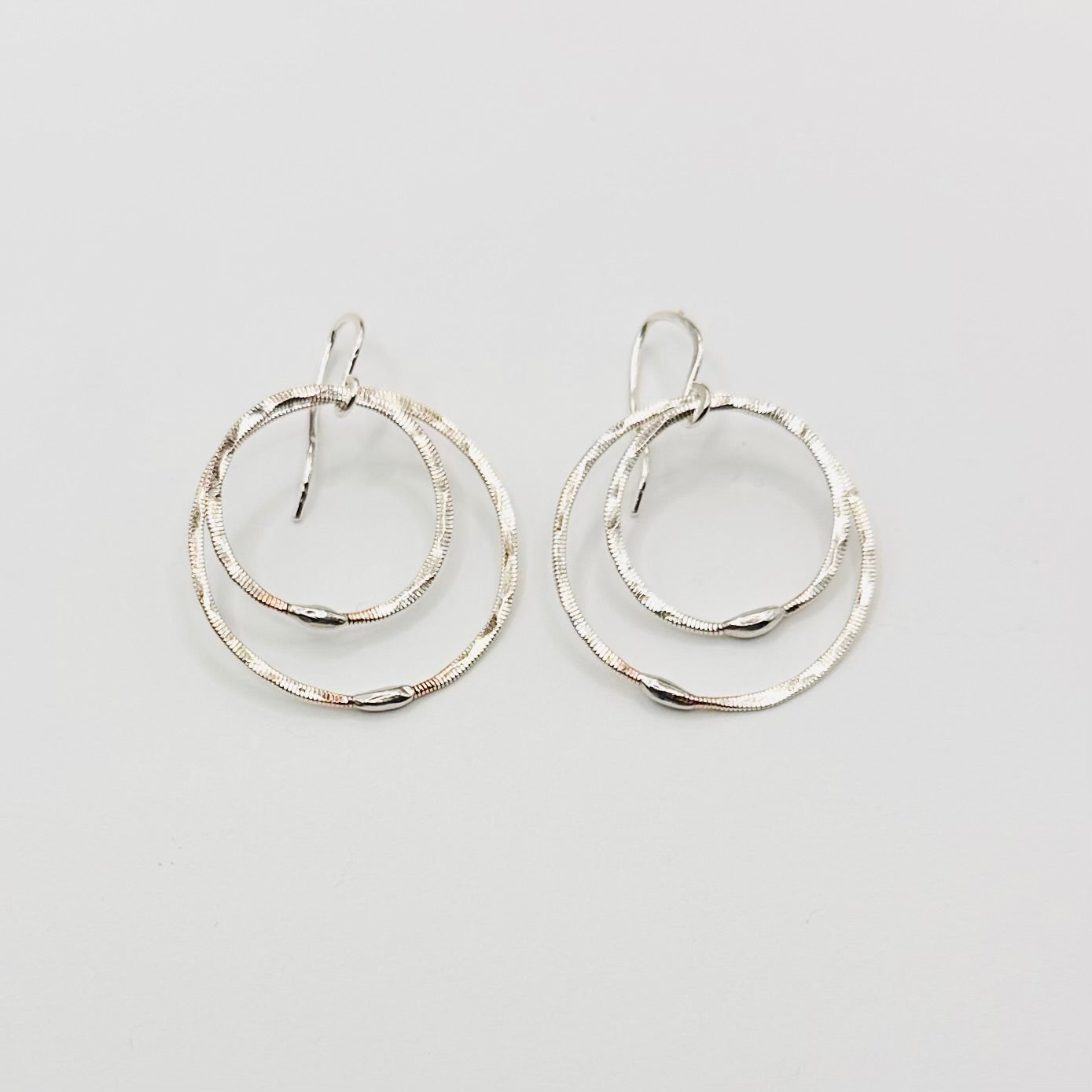 Double Circle Earrings