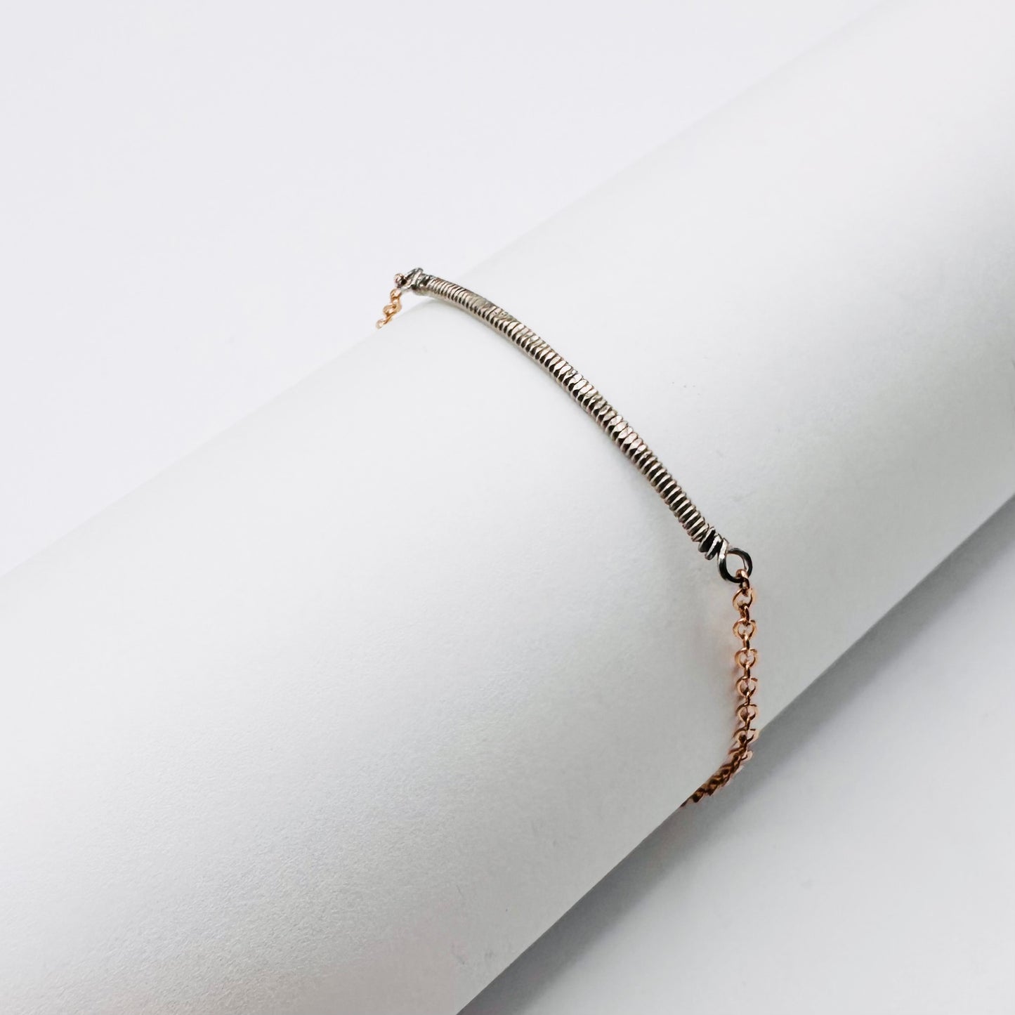 Hammered Bar Bracelet