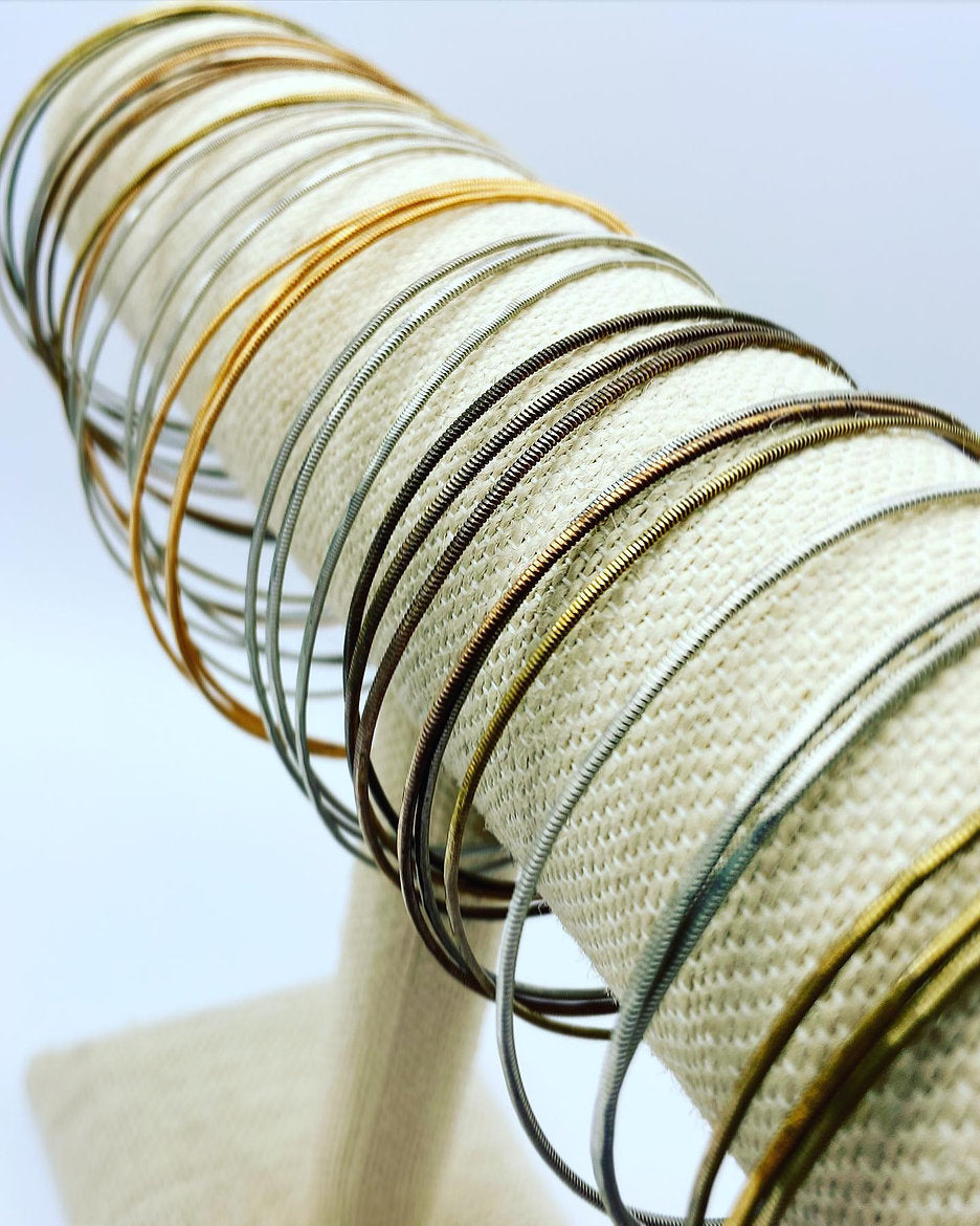 Hammered Bangles