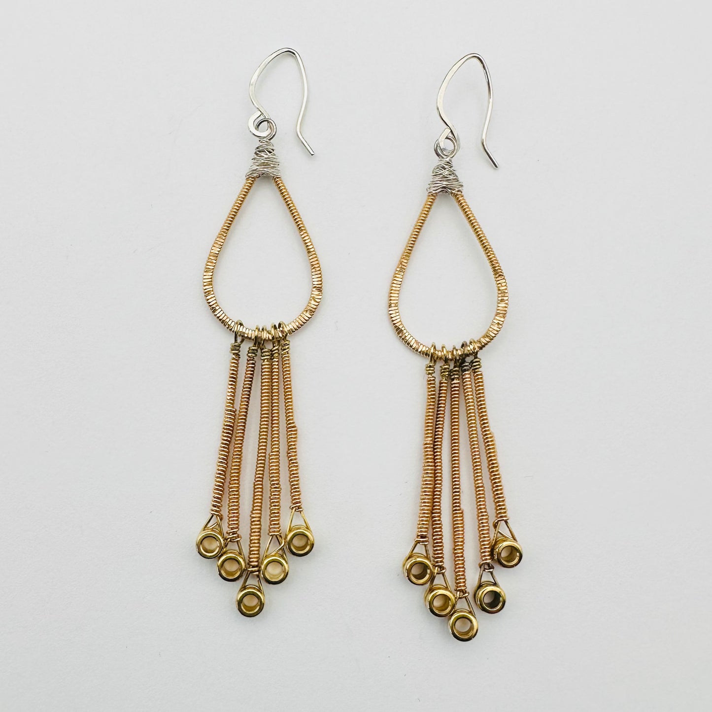 Drop with String Ends Earrings