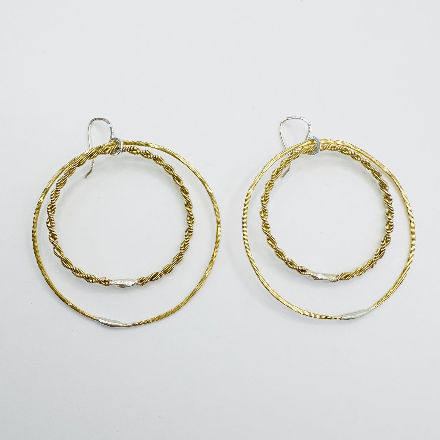 Double Circle Earrings