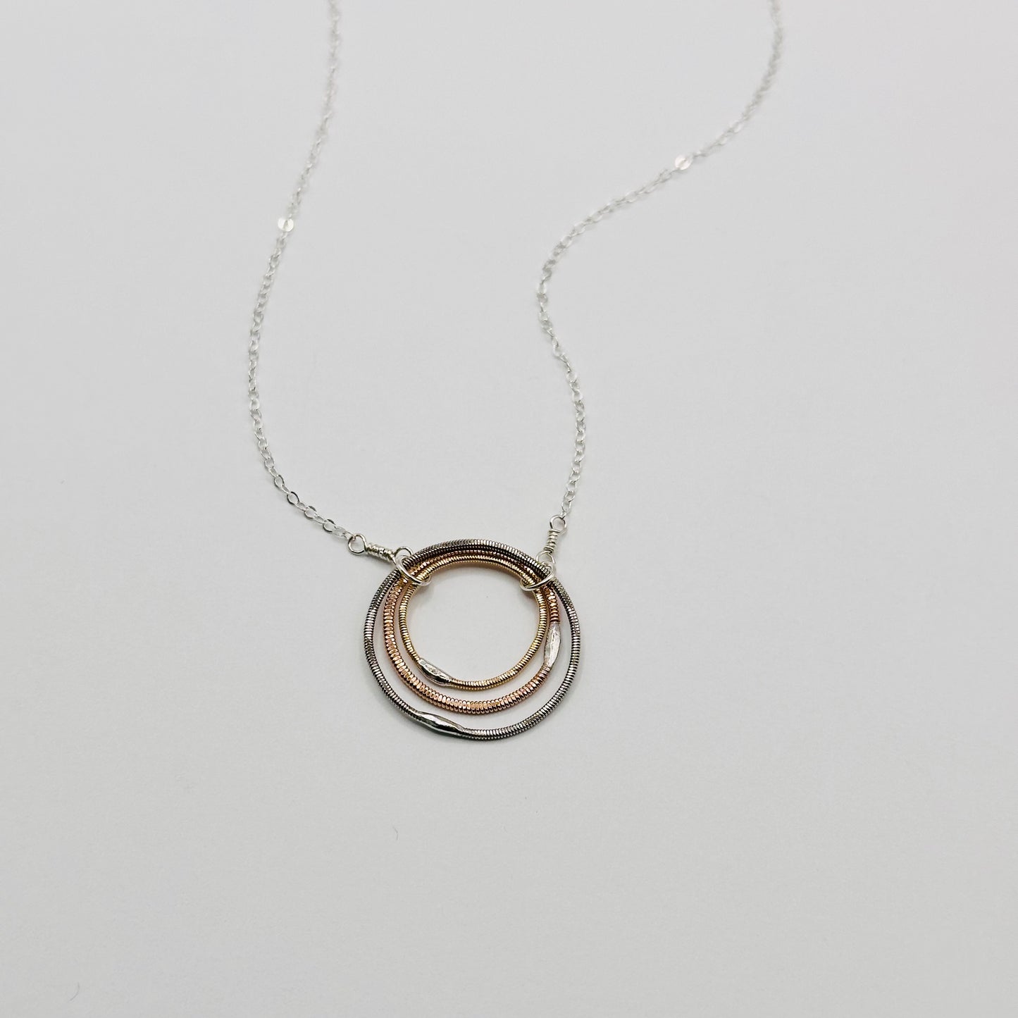 Triple Circle Necklace