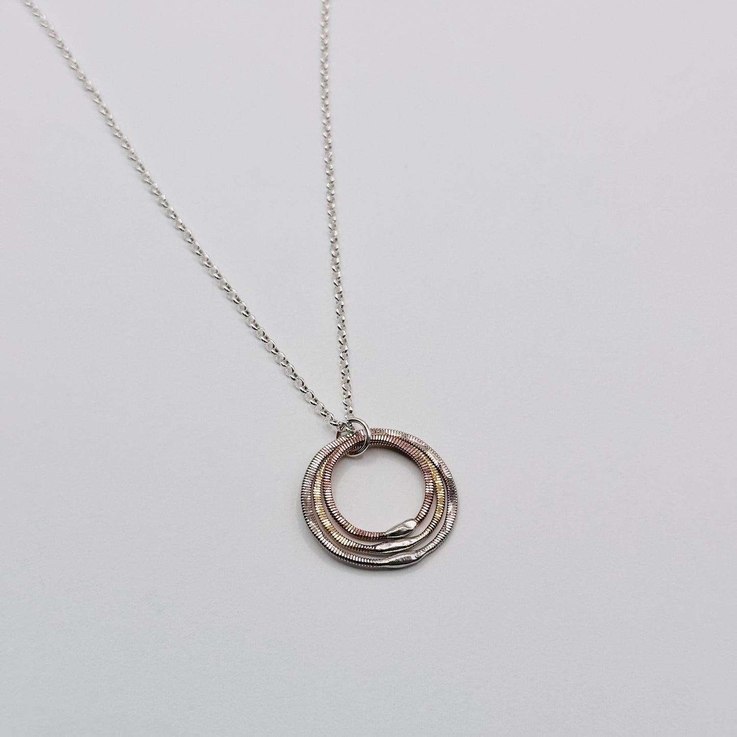 Triple Circle Necklace