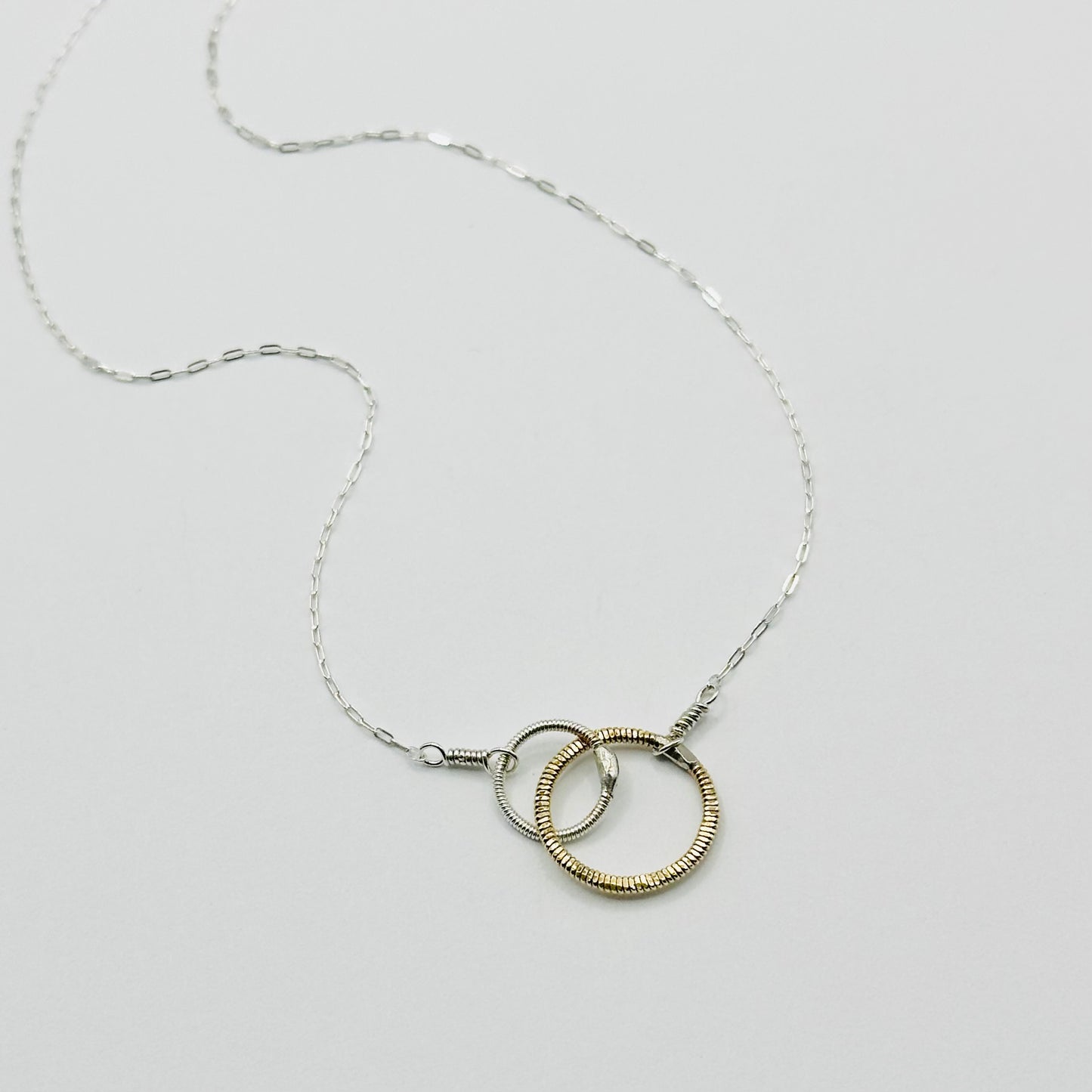 Two Circle Necklace