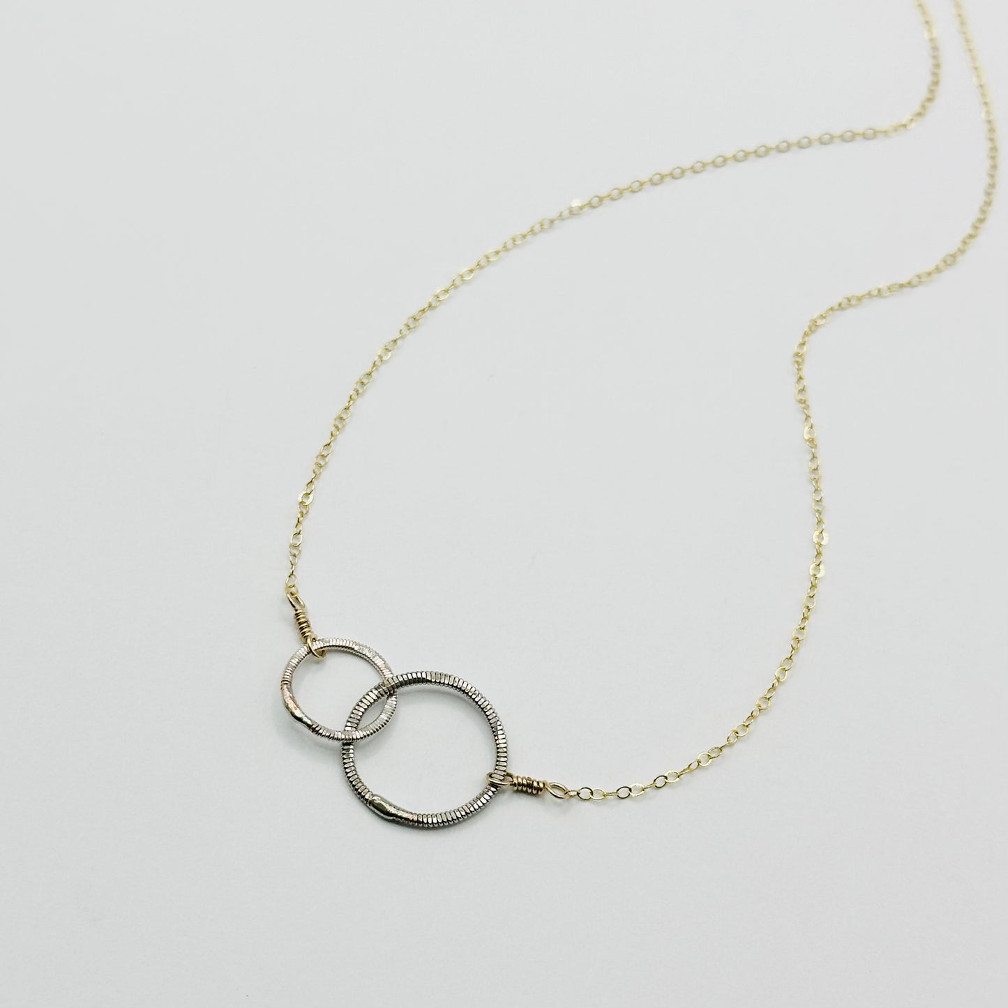 Two Circle Necklace