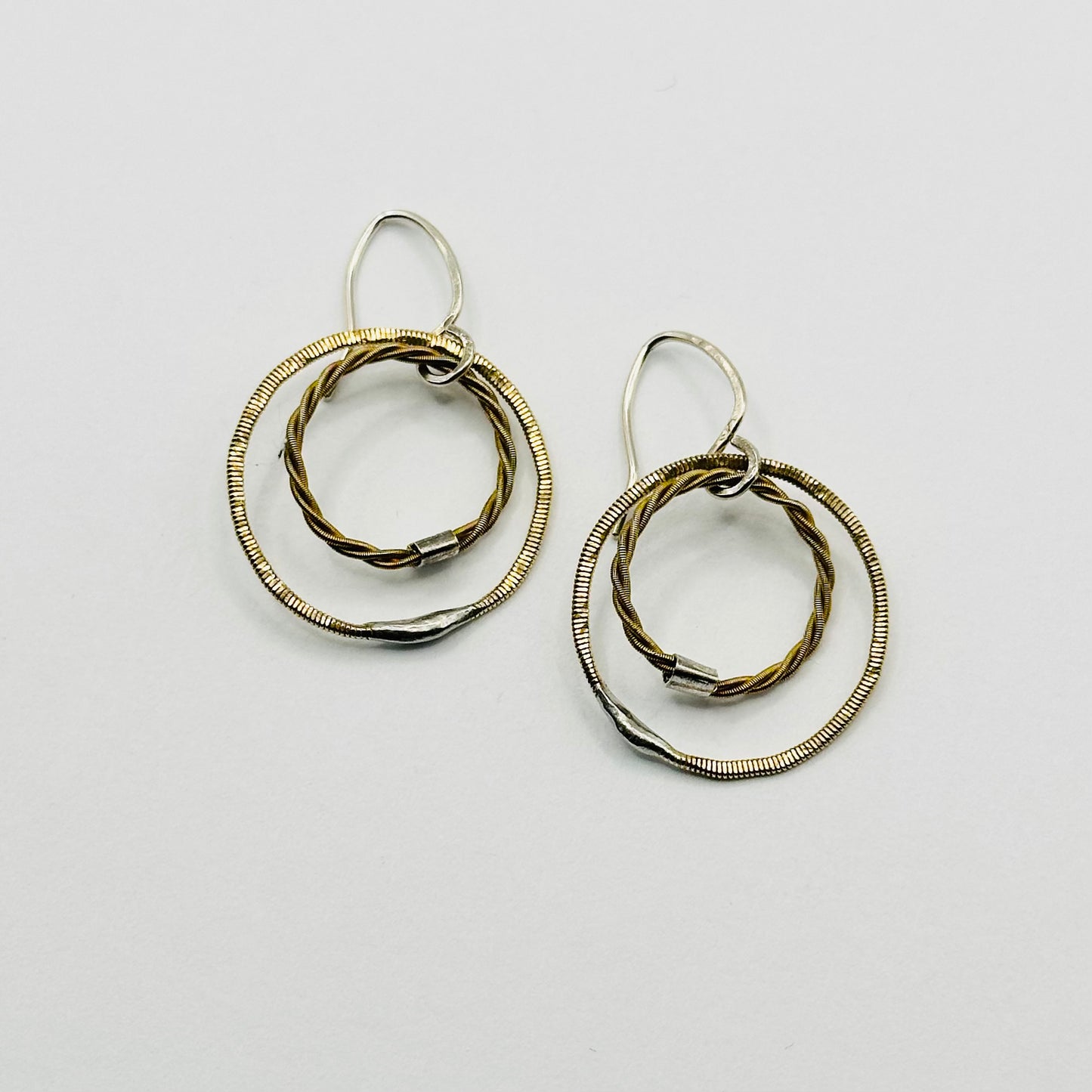 Double Circle Earrings