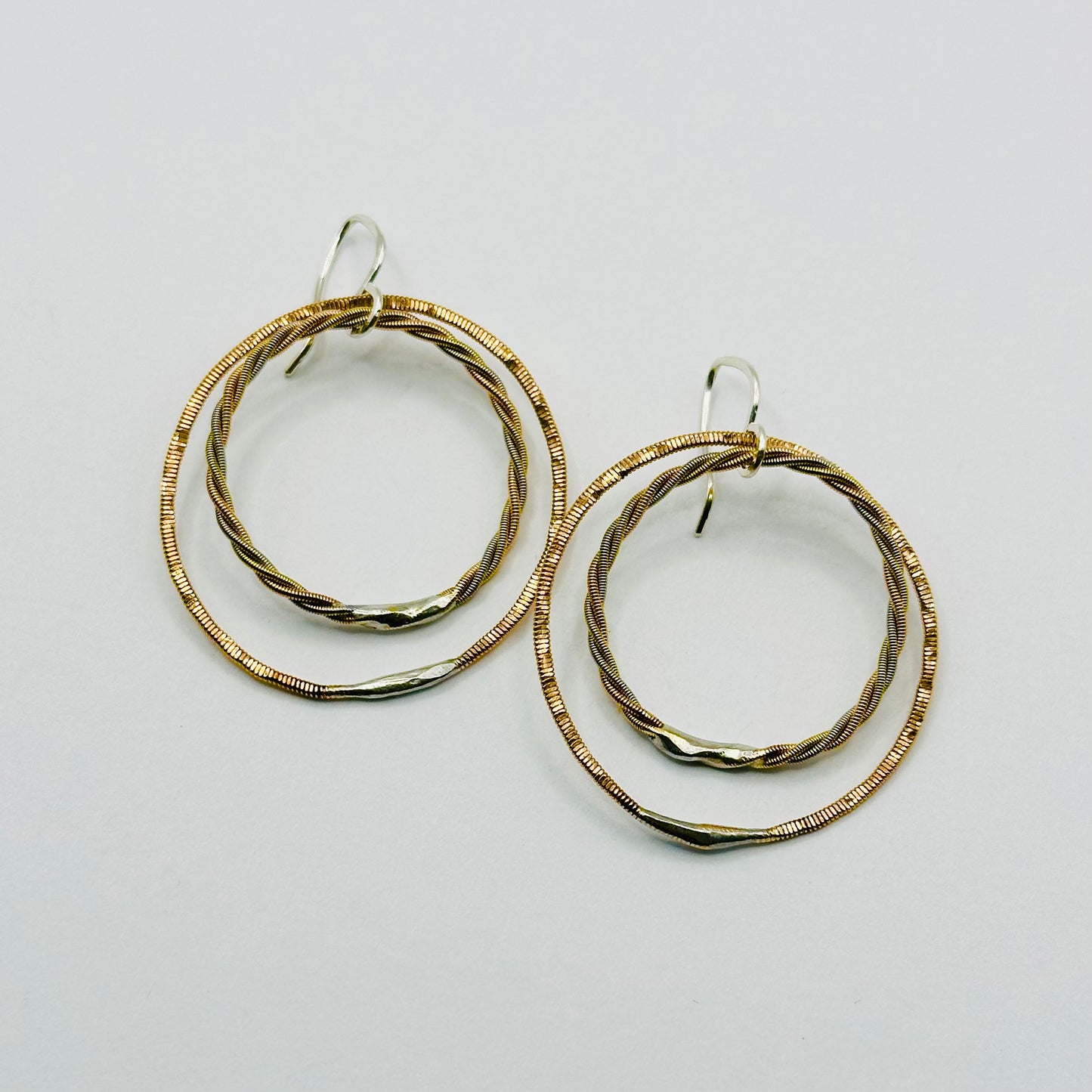 Double Circle Earrings