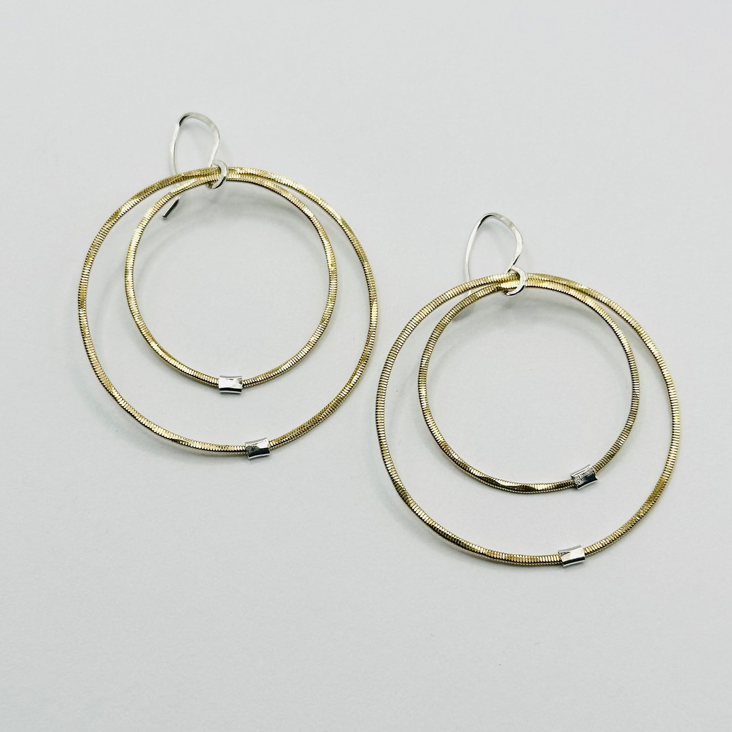 Double Circle Earrings