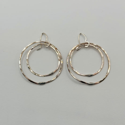 Double Circle Earrings