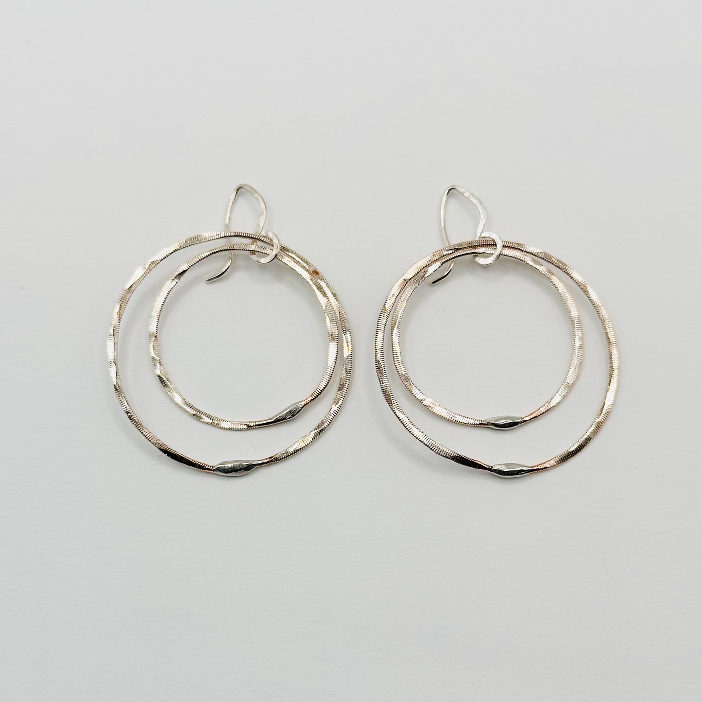 Double Circle Earrings