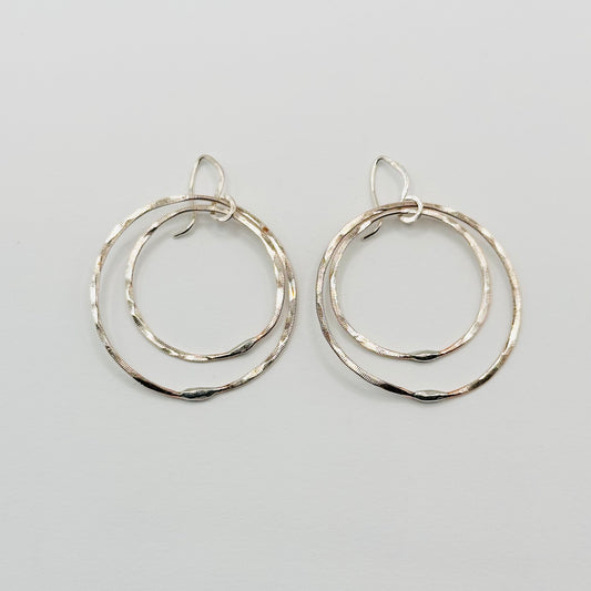 Double Circle Earrings