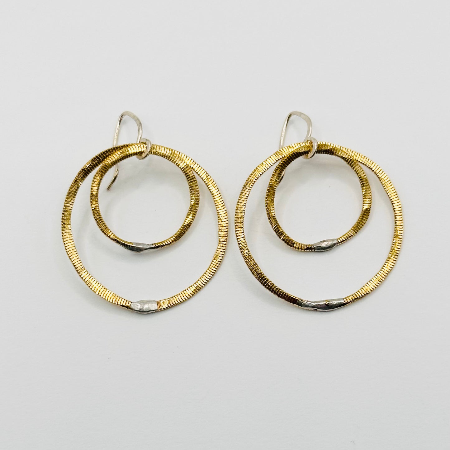 Double Circle Earrings