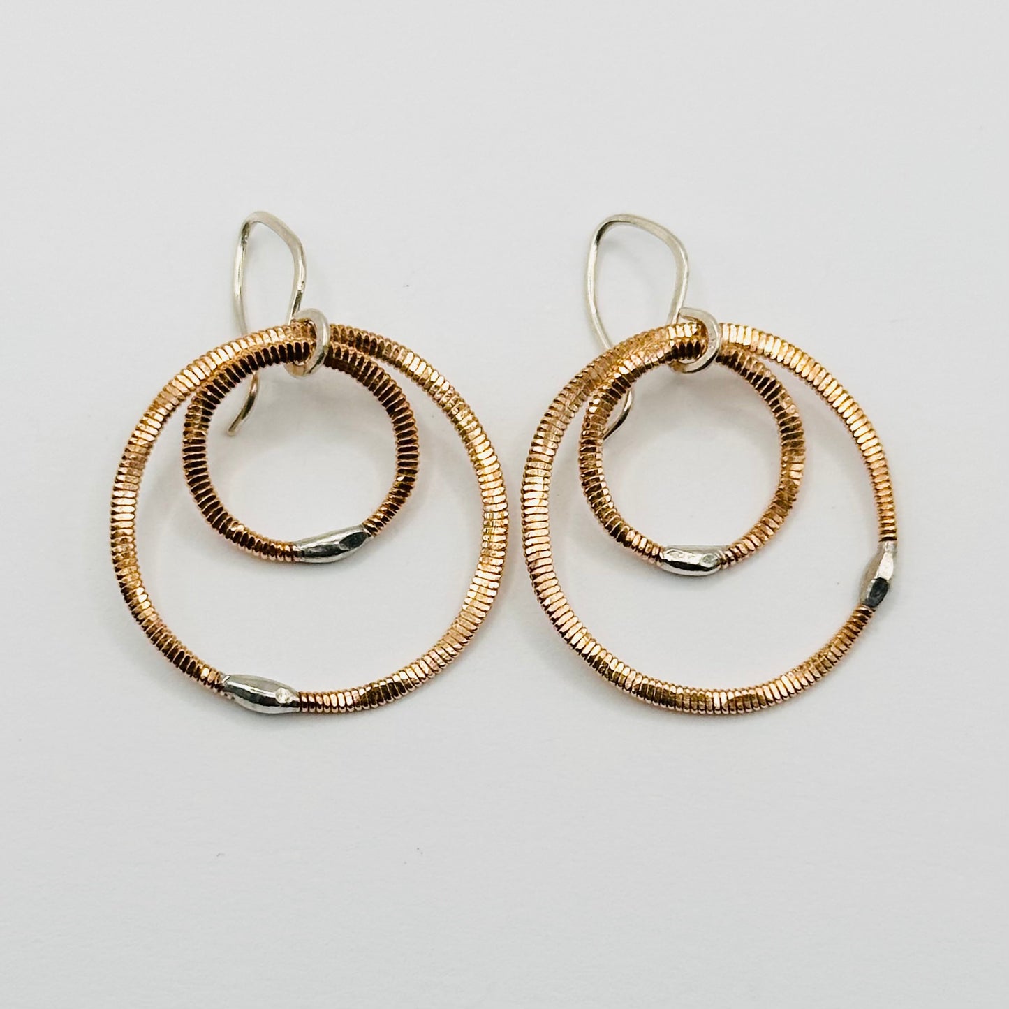 Double Circle Earrings