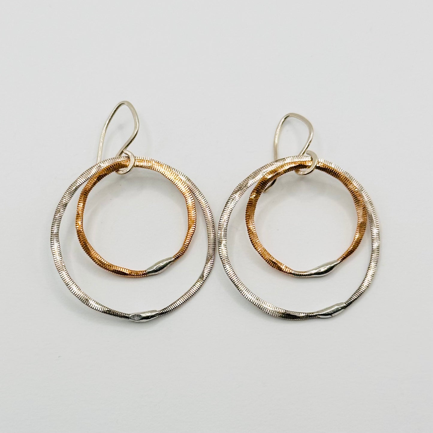 Double Circle Earrings
