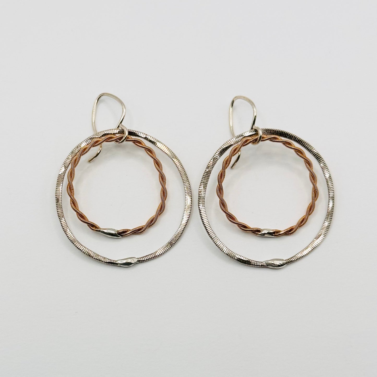 Double Circle Earrings