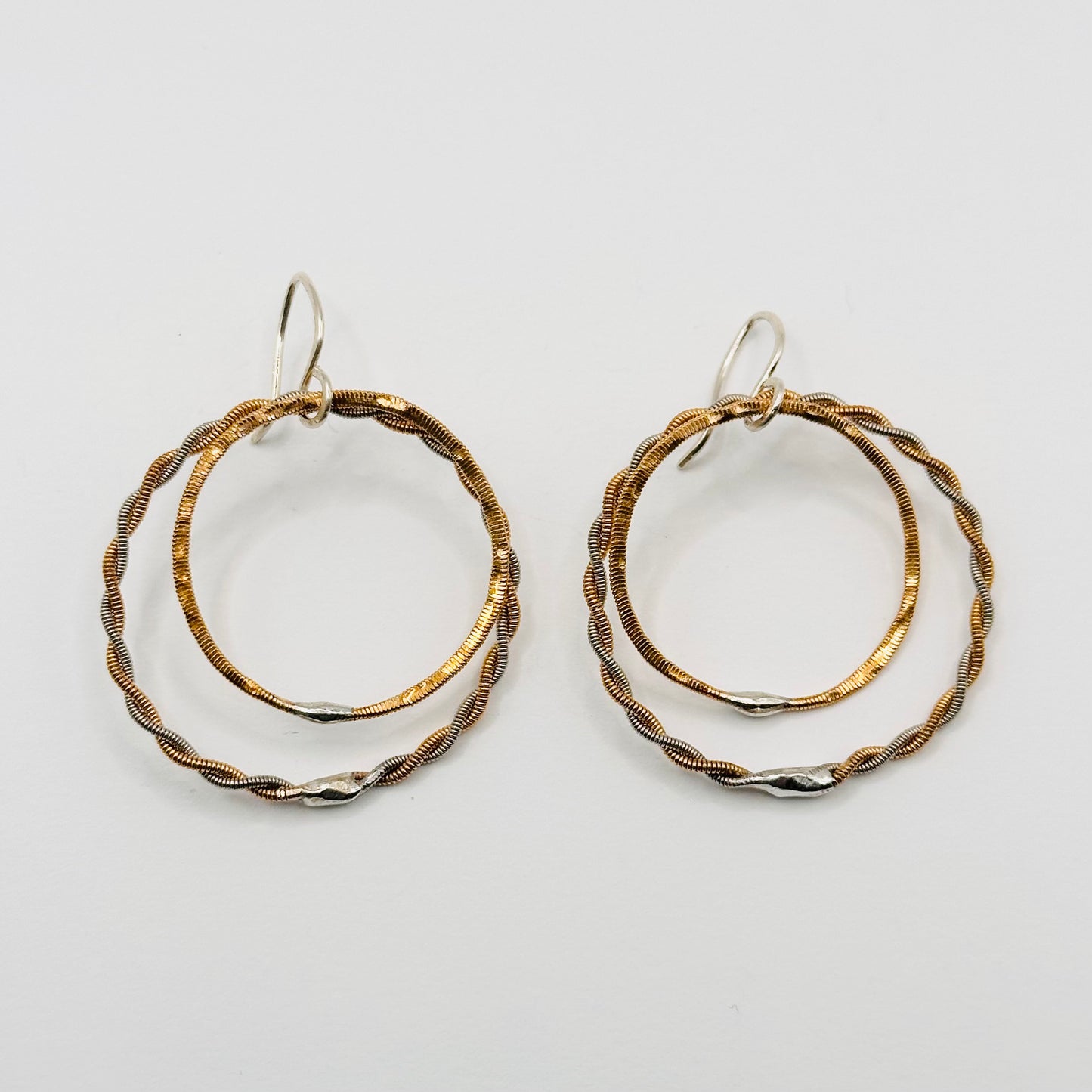 Double Circle Earrings