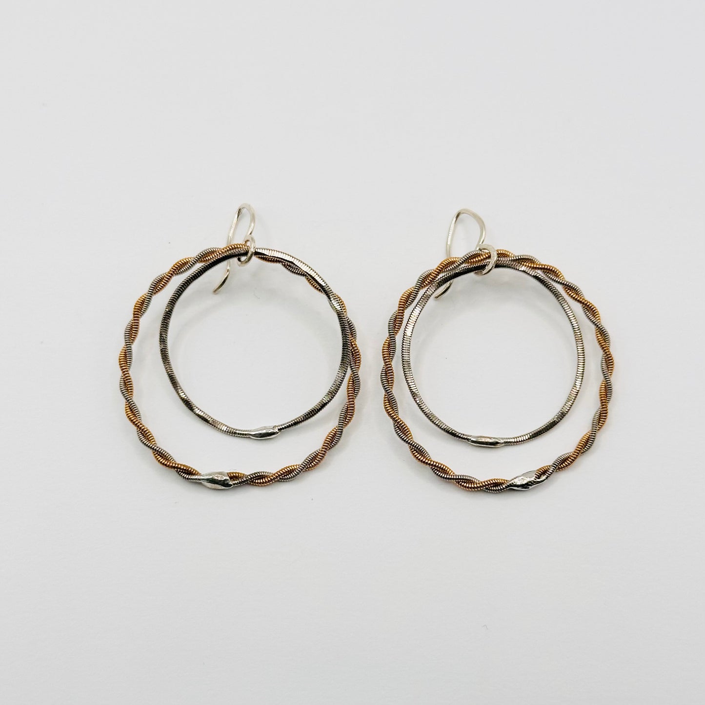 Double Circle Earrings