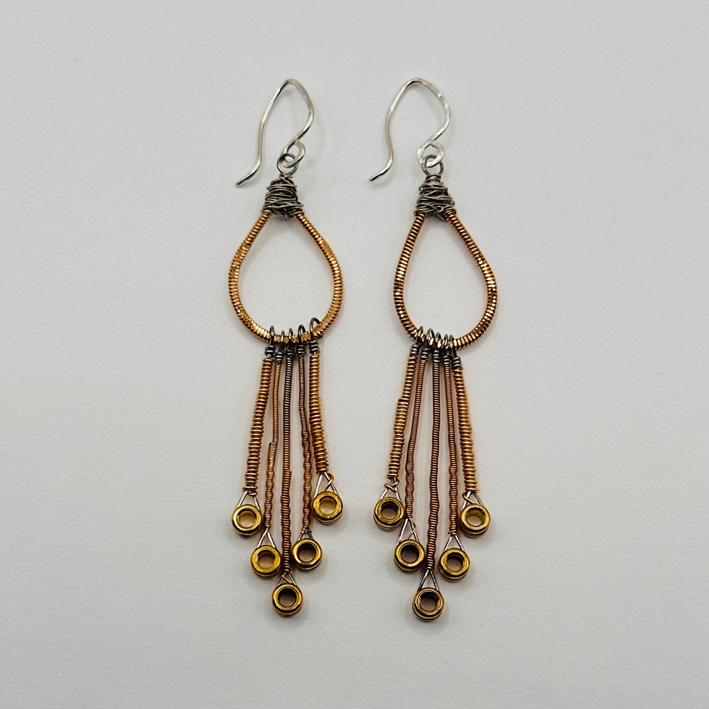 Drop with String Ends Earrings