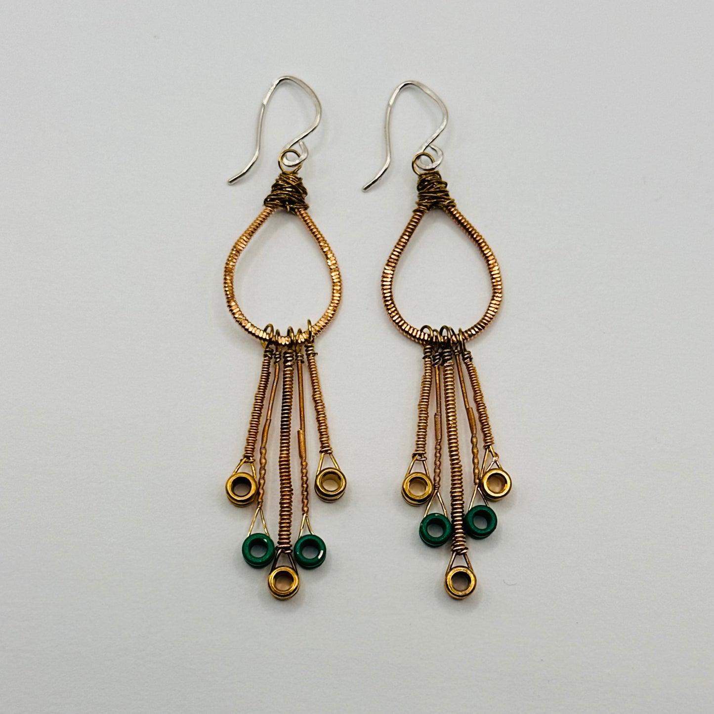 Drop with String Ends Earrings