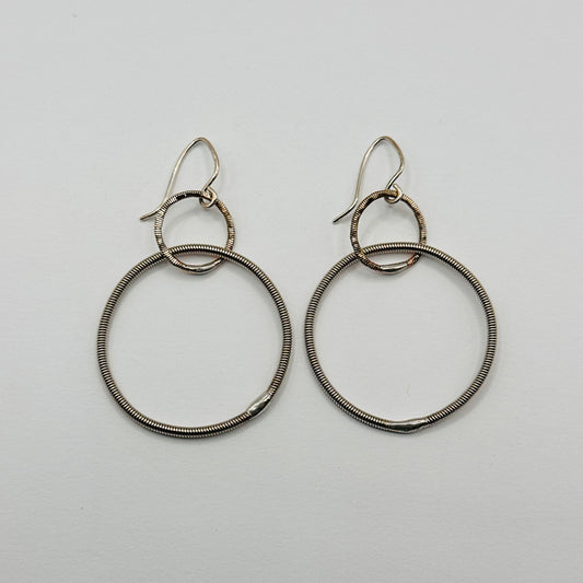 Bass Hoop Earrings