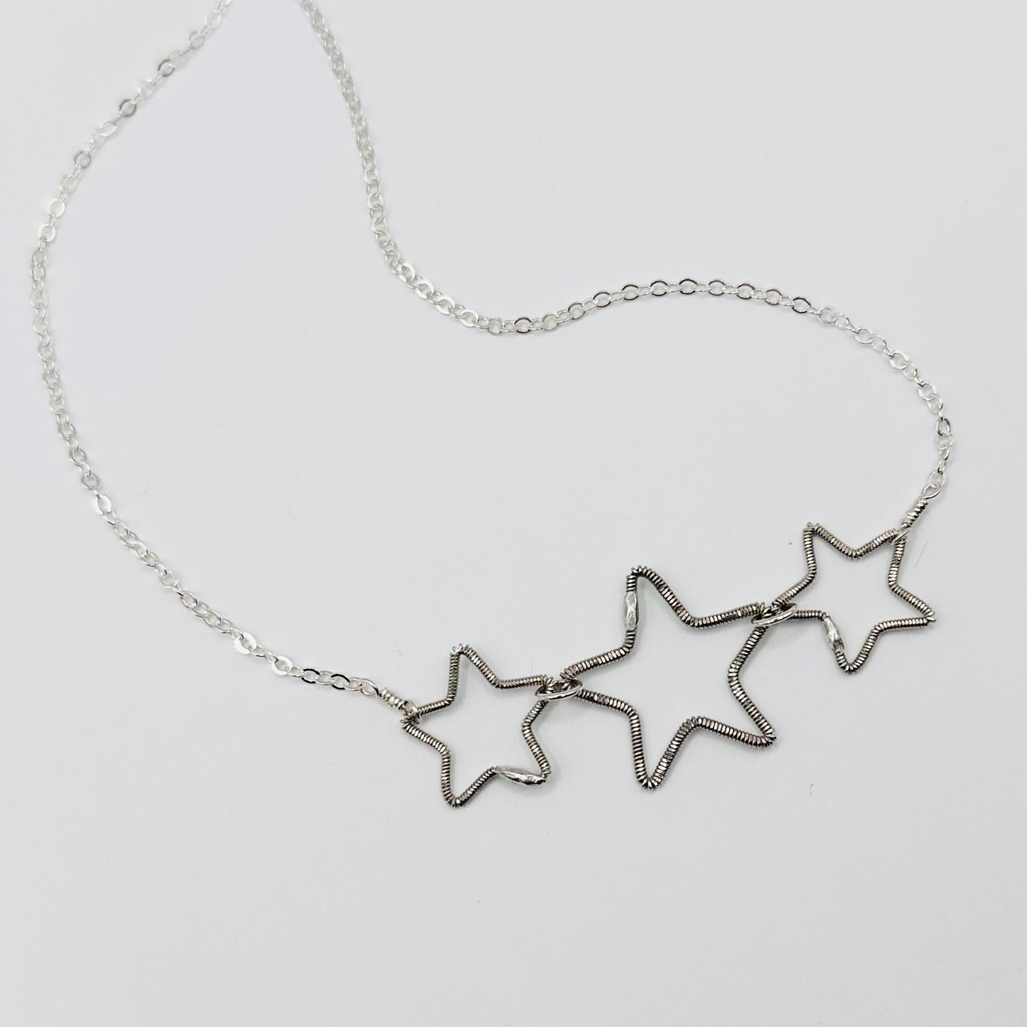 Triple Star Necklace