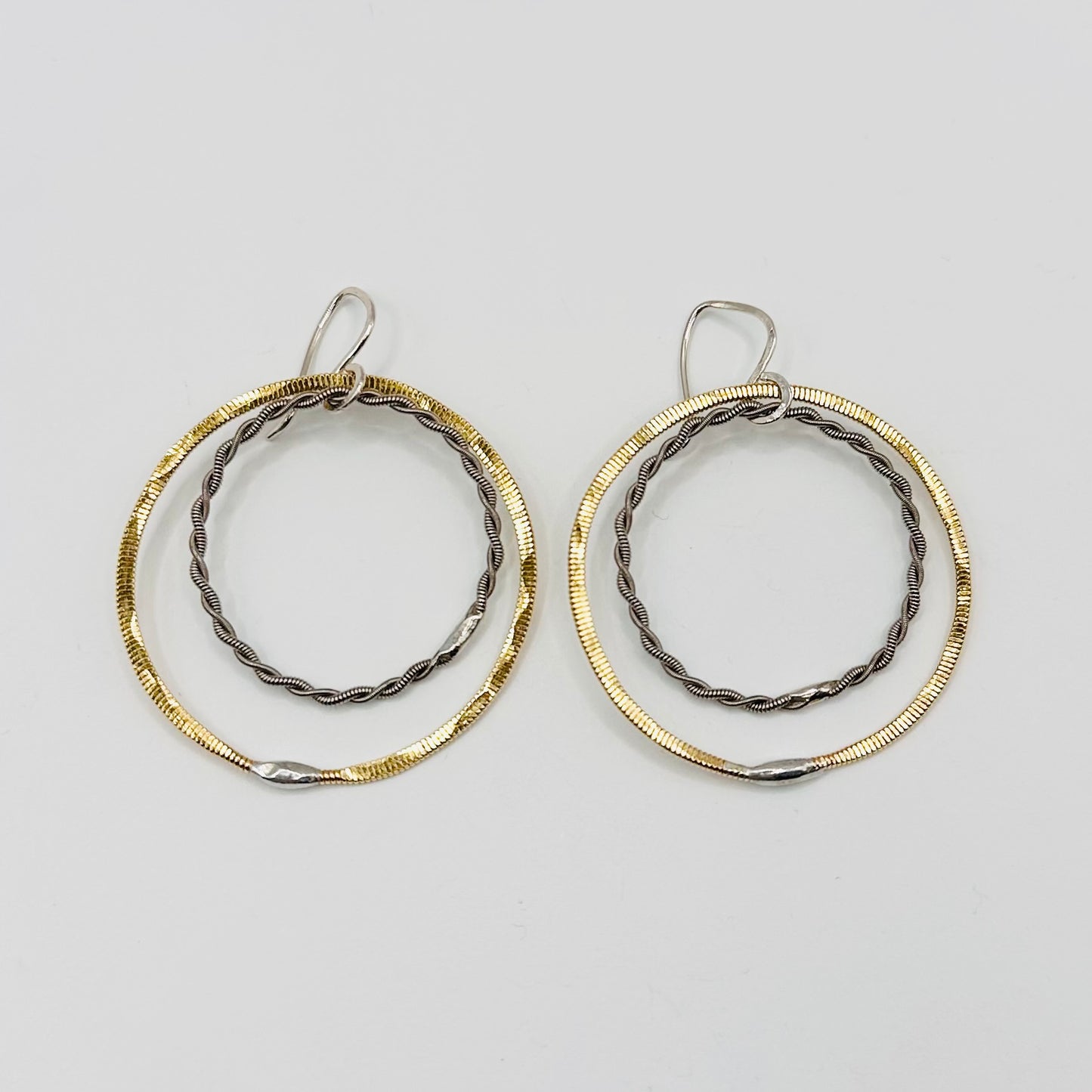 Double Circle Earrings