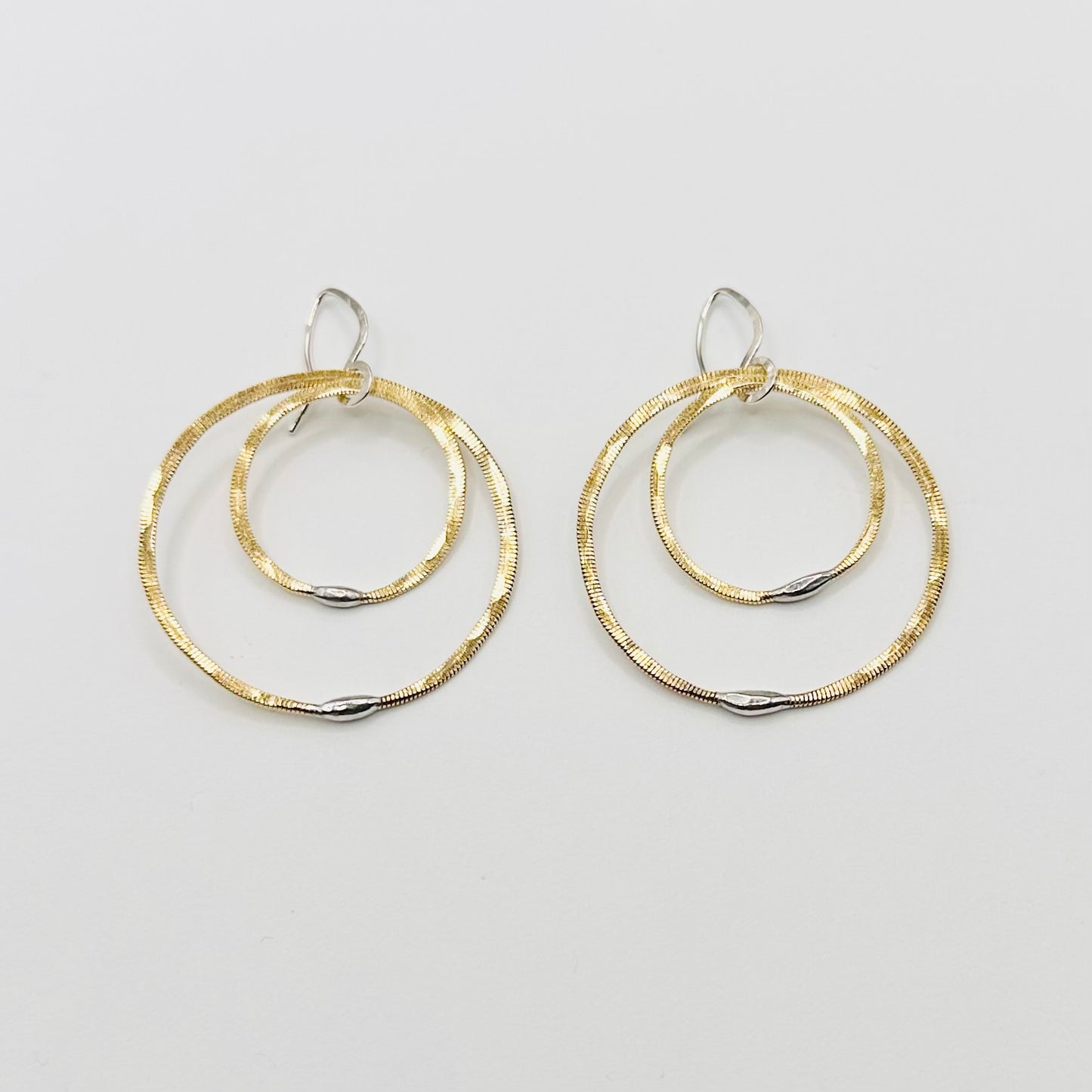 Double Circle Earrings