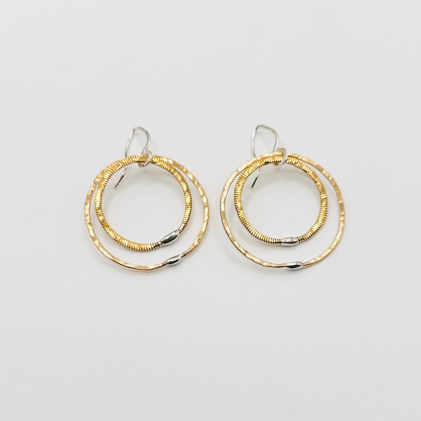 Double Circle Earrings
