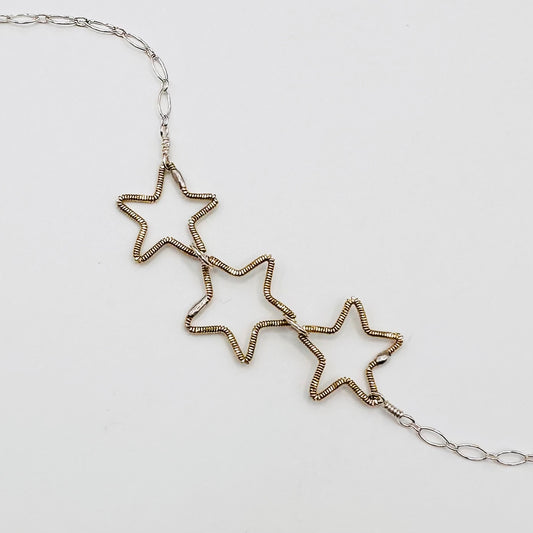 Triple Star Bracelet